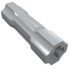 Technic Driving Ring Connector Smooth [4 rounded side walls] (26287)