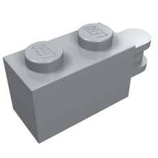 Brick Special 1 x 2 with Vertical Closed Handle Inset from Edge (26597)