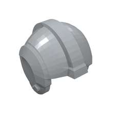 Helmet Rebel Pilot, Center Ridge [Plain] (30370)