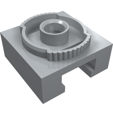 Turntable 4 x 4 Locking Grooved Base (30516)