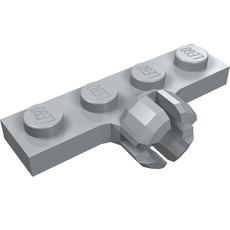 Plate Special 1 x 4 with Towball Socket, Short, 4 Slots (3183c)
