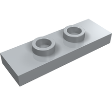 Plate Special 1 x 3 with 2 Studs with Groove and Inside Stud Holder (Jumper) (34103)