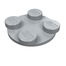 Turntable 2 x 2 Plate - Top (3679)