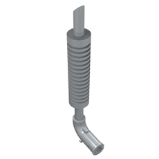 Exhaust Pipe with Technic Pin (40620)