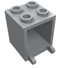 Box 2 x 2 x 2 [Hollow Studs] (4345b)