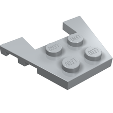 Wedge Plate 3 x 4 with Stud Notches (48183)