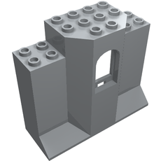 Panel 3 x 8 x 6 with Arched Window (48490)