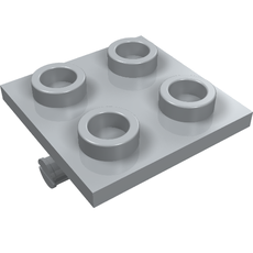Wheel Holder 2 x 2 Thin with Split Wheel Clip Pins (4870)