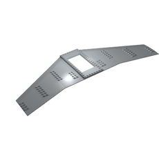 Wing Plate 20 x 56 with 6 x 10 Opening (54093)