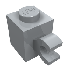 Brick Special 1 x 1 with Clip Horizontal (60476)