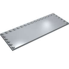 Plate Special 6 x 16 with Studs on 3 Edges (6205)