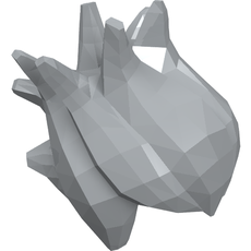 Hair Spiked Top [Plain] (62699)