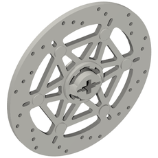 Brake Disc 6 x 6 (65416)
