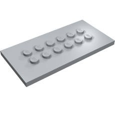 Plate Special 4 x 8 with Studs in Centre (6576)