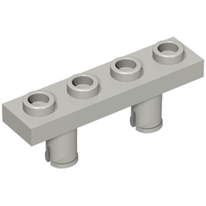 Plate 1 x 4 with 2 Bottom Pins (68382)