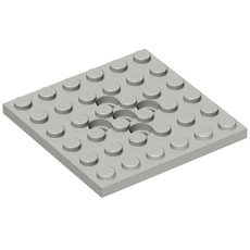 Plate 6 x 6 with 5 Center Holes (73110)