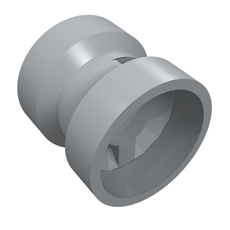 Wheel 8 x 9 with Hole Notched for Wheels Holder Pin, Re-inforced Back (74967)