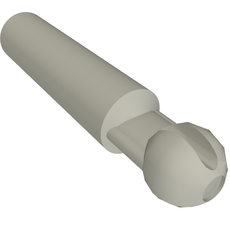 Technic Steering / CV Ball Joint, Cardan Ball with Cross Hole 3L (77590)