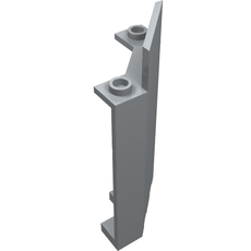 Panel 3 x 3 x 6 Corner Wall without Bottom Indentations (87421)