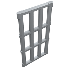 Door Grill 1 x 4 x 6 (92589)