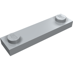 Lego 92593-Plate 1x4 with 2 studs x1