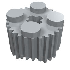 Brick Round 2 x 2 [Grill] (92947)