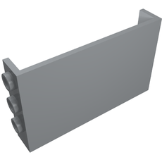 Panel 1 x 6 x 3 with Studs on Sides (98280)