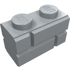 Brick Special 1 x 2 with Masonry Brick Profile (98283)