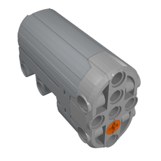 Motor, Servo, Power Functions with Dark Bluish Gray Bottom (99498)