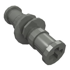 Technic Worm Gear 3L with Bush Ends (15457)