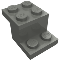 Bracket 3 x 2 x 1 1/3 with Pin Bottom (18671)