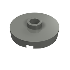 Plate Special Round 2 x 2 with Center Stud (Jumper Plate) (18674)