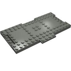 Plate Special 9 x 16 x 2/3 with 1 x 4 Recessed (18922)