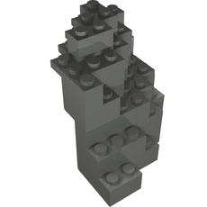 Rock Brick 8 x 8 x 6 (23996)