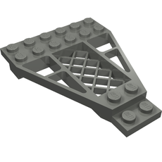 Wedge Plate 8 x 6 x 2/3 with Grille (30036)