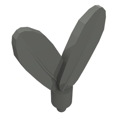 Headwear Accessory Plume / Feathers with Pin (30126)