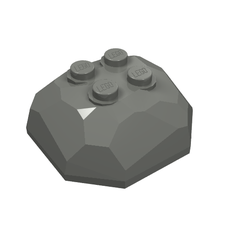 Rock Boulder, Top (30293)
