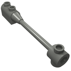 Bar 1 x 8 with Brick 1 x 2 Curved Top End (Axle Holder Inside Small End) (30359b)