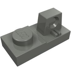 Hinge Plate 1 x 2 Locking with 1 Finger On Top (30383)