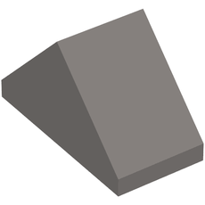 Brick Sloped 45° 2 x 1 Double with Inside Stud Holder (3044c)