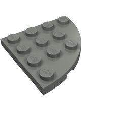 Plate Round Corner 4 x 4 (30565)