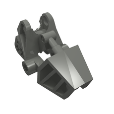 Large Figure Foot, with Ball Joint Socket 3 x 6 x 2 1/3 (32475)