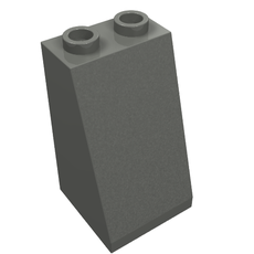 Brick Sloped 75° 2 x 2 x 3 [Hollow Studs] (3684)