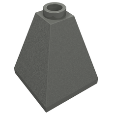 Brick Sloped 75° 2 x 2 x 2 Quadruple Convex (3688)