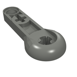 Technic Rotation Joint [Half-Ball 3L Thin Beam]