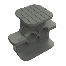Rubber Band / Belt Holder 2 x 4 x 2 1/3 (41752)