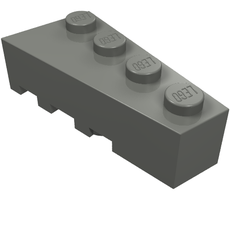 Brick Wedged, Angled 4 x 2 Right (41767)