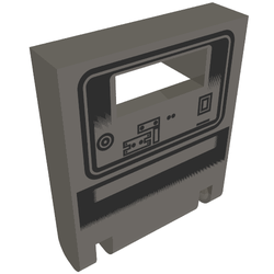 Box 2 x 2 x 2 Door with Slot and Gonk Droid Print