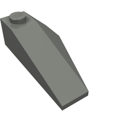 Brick Wedged, Sloped 4 x 2 Triple Left (43710)