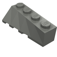 Brick Wedged, Sloped 45° 4 x 2 Right (43720)